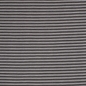 Preview: Jersey Swafing - Streifen - 3 mm - Weiß/Schwarz - Reststück ca. 100 cm